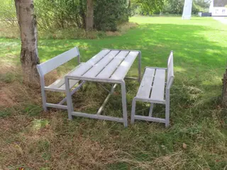 Havebord inkl. 2 bænke