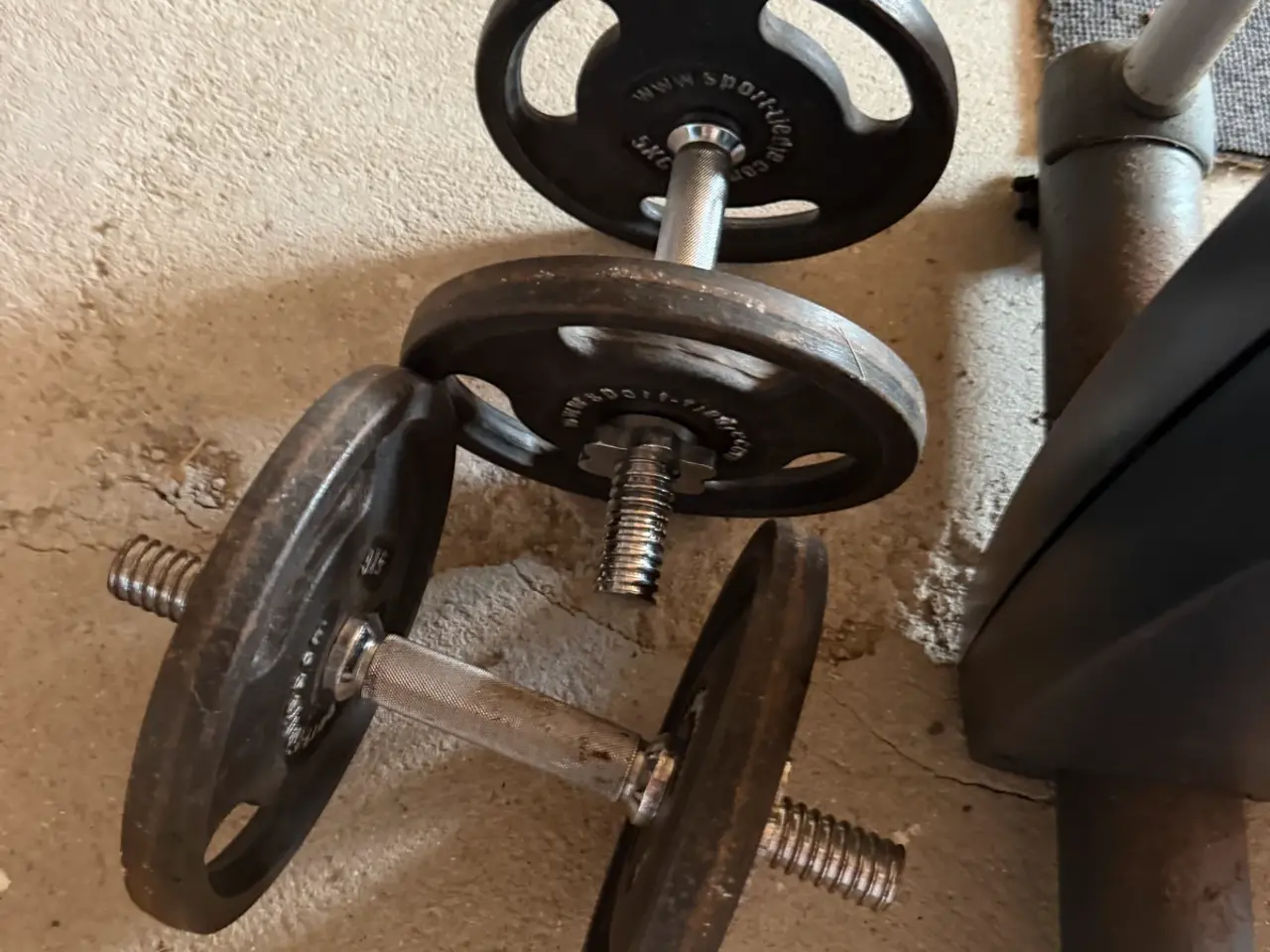 Billede 3 - Bænk rack sæt 120kg