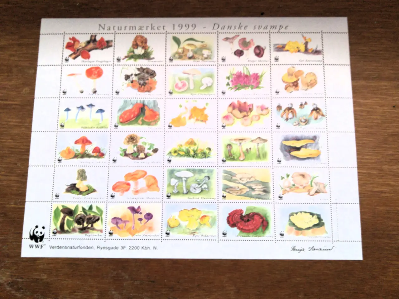 Billede 3 - Danmark, WWF Naturmærker 2001 - 2005