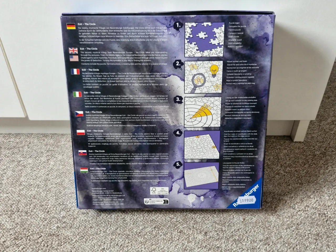 Billede 2 - Ravensburger, Exit, The Circle, 919 stk