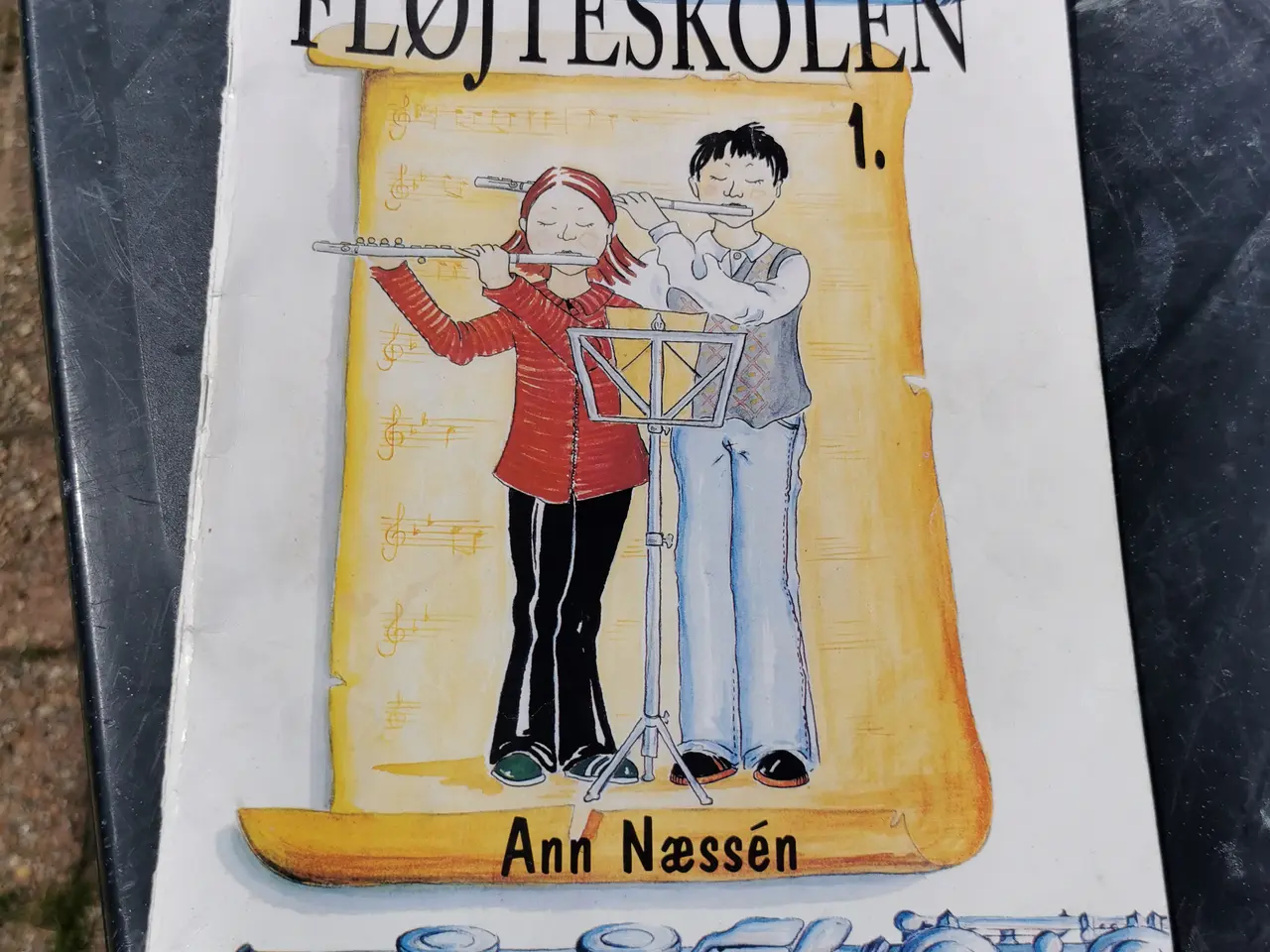 Billede 1 - Lærebog i tværfløjte