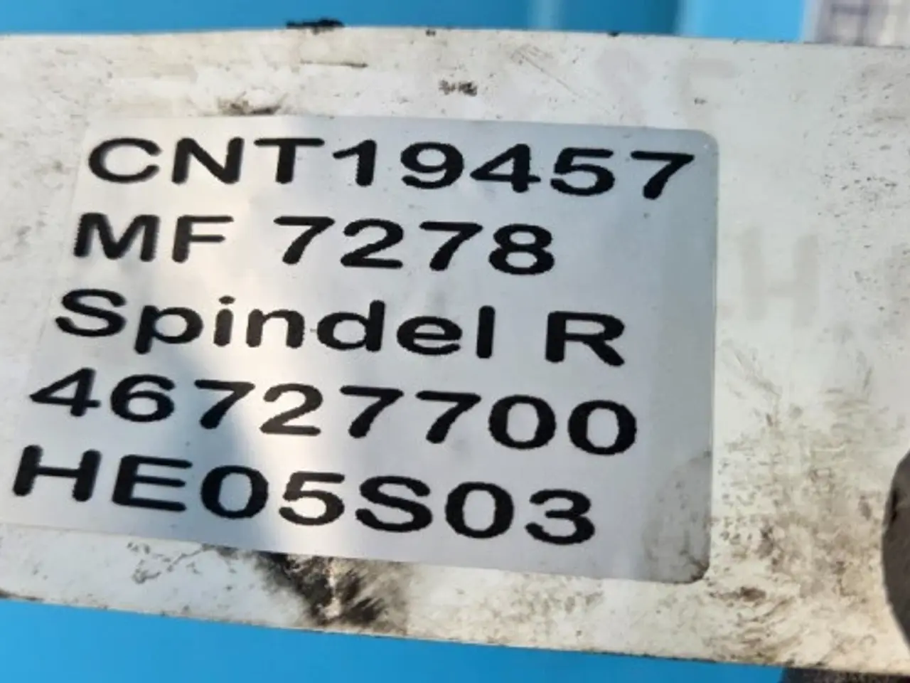 Billede 15 - Massey Ferguson 7278 Spindel R. 46727700
