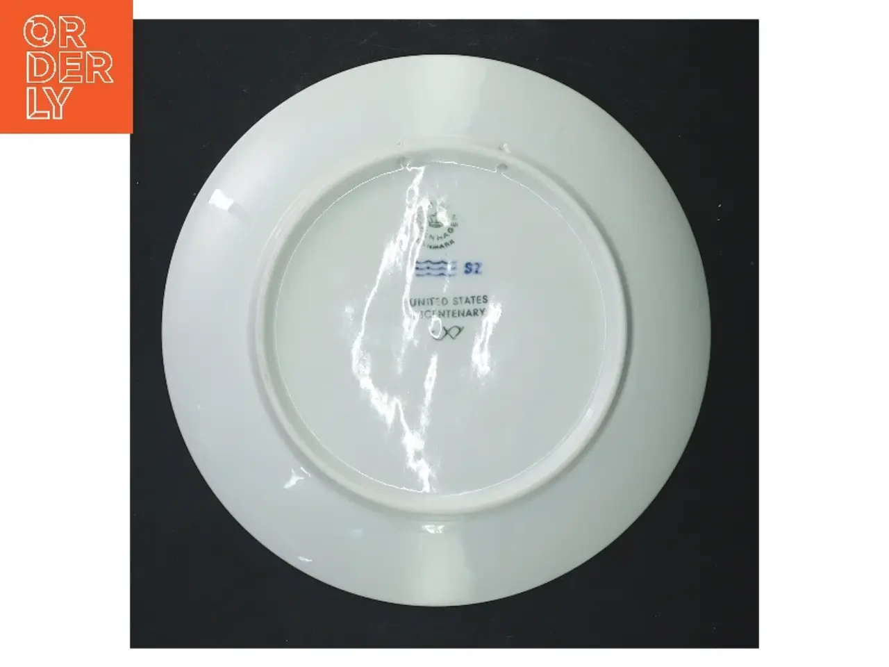 Billede 3 - USA 200 år porcelæn fra Royal Copenhagen (str. Ø 18 cm)