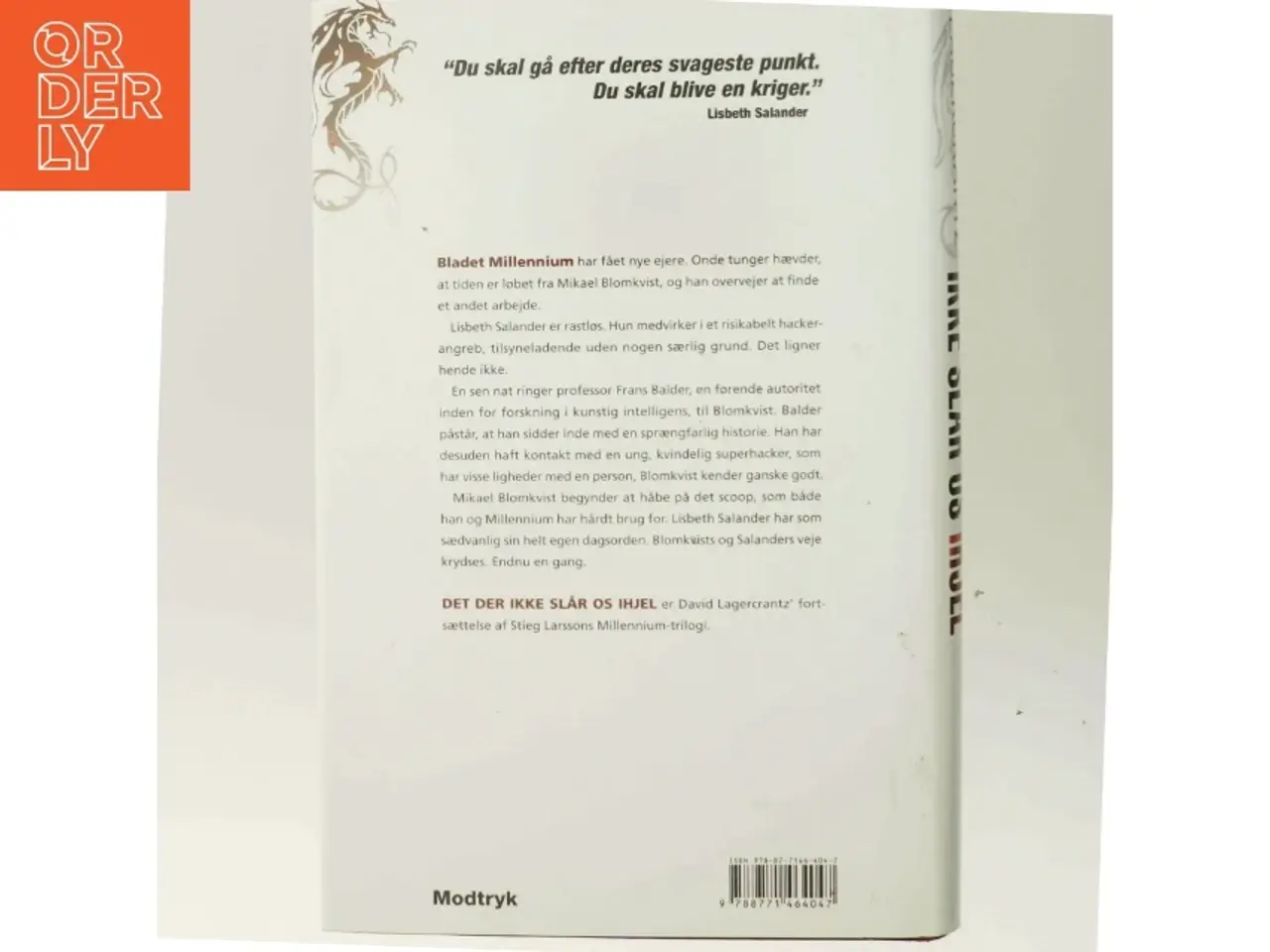 Billede 3 - Det der ikke slår os ihjel af David Lagercrantz (Bog)