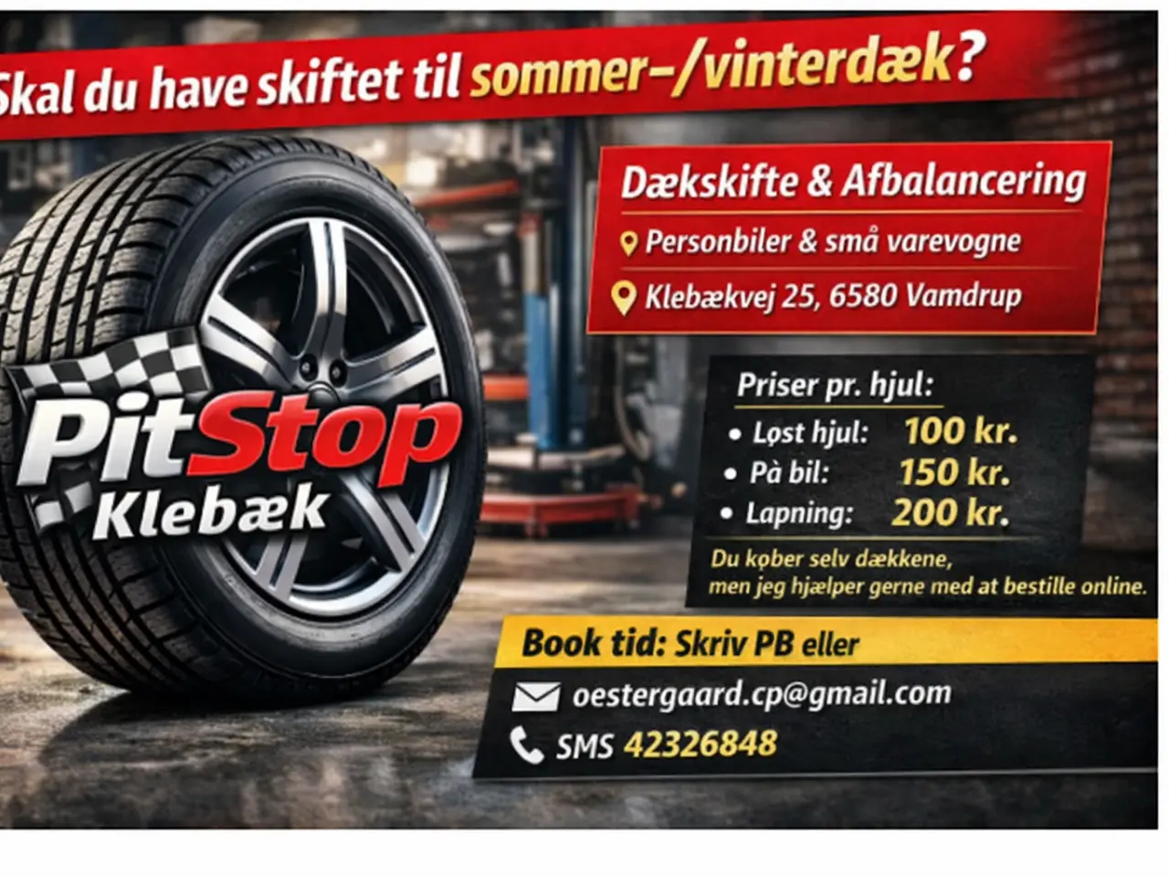 Billede 1 - Dækmontering og afbalancering