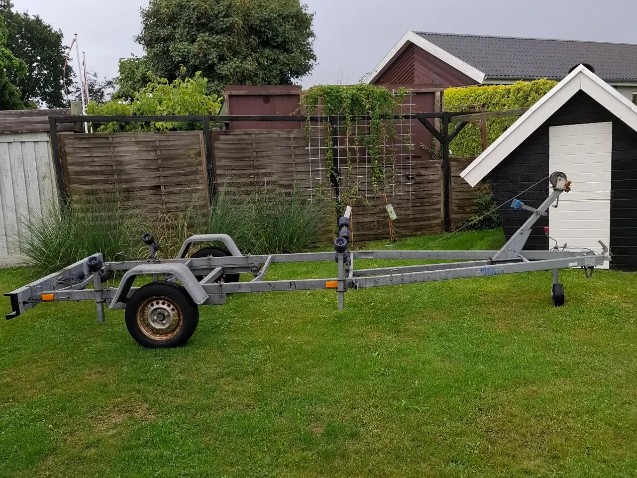 Billede 2 - Bådtrailer 750kg kvalitet trailer synet