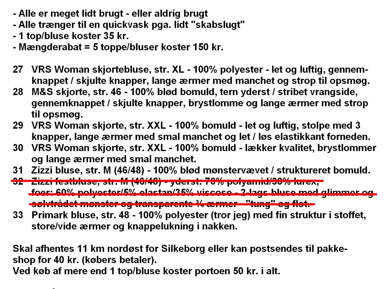 Billede 8 - Toppe / bluser i stakkevis til ingen penge - DEL 5