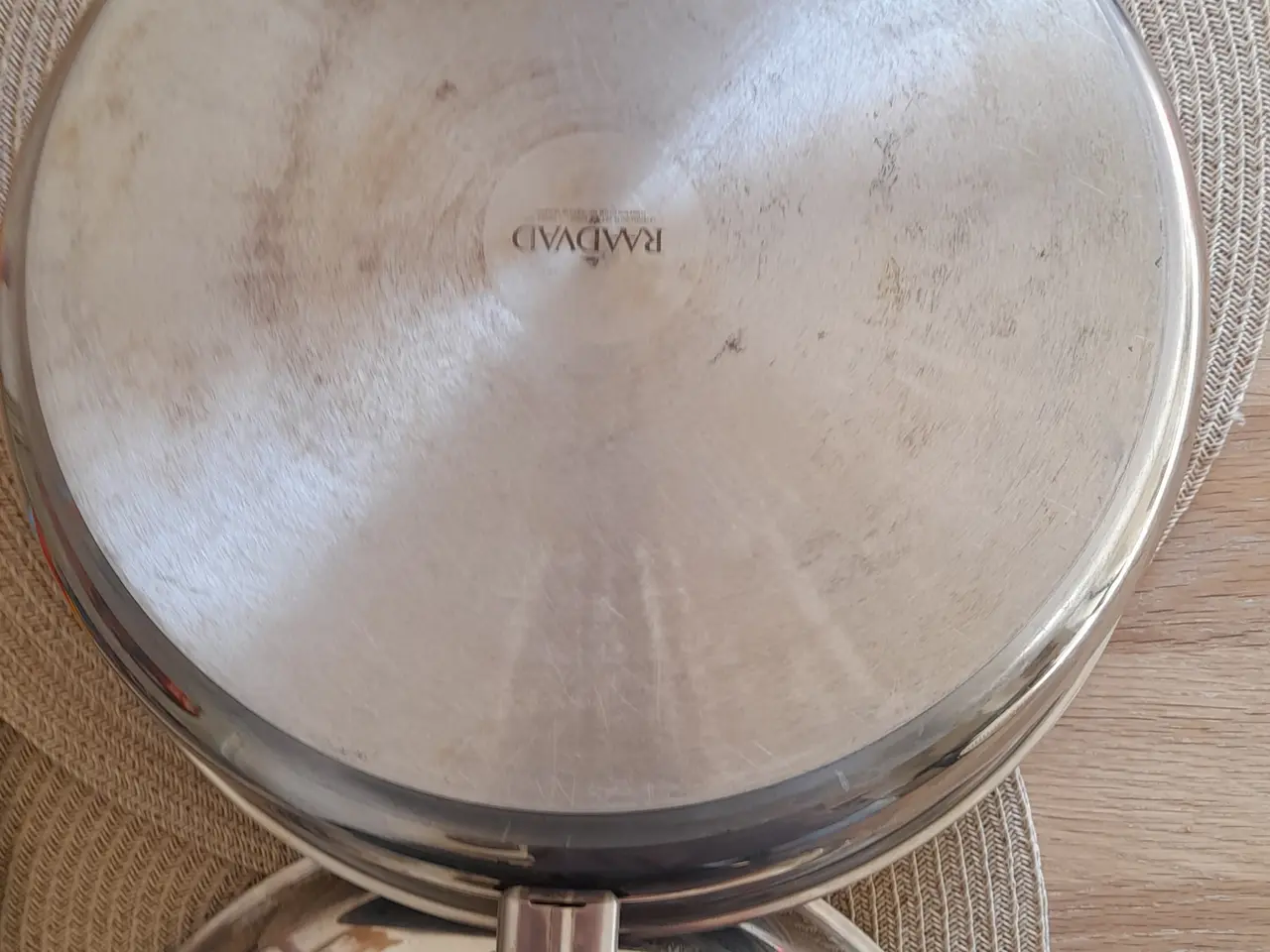 Billede 3 - Dyb Raadvad pande med låg.