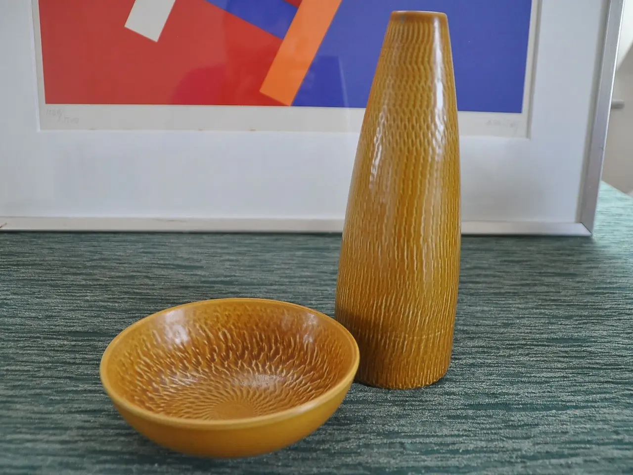 Billede 1 - vase og skål