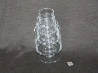 4 Holmegaard glas med golf logo