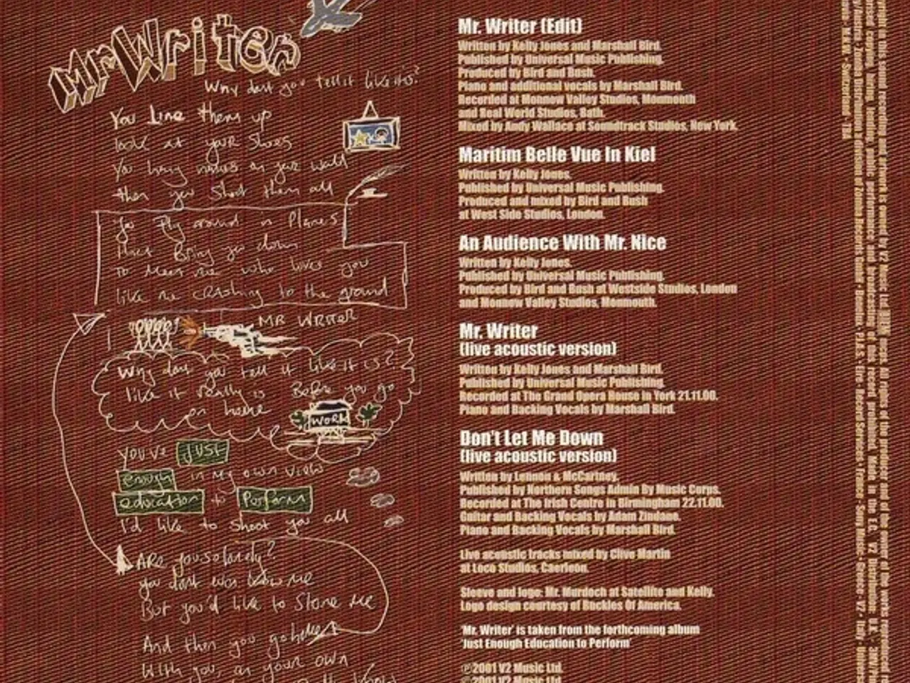 Billede 2 - Stereophonics – Mr. Writer – CD