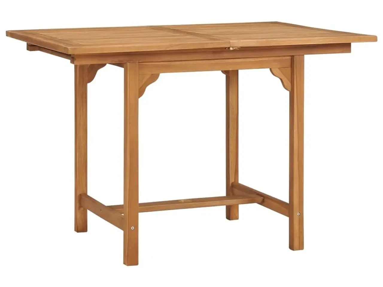 Billede 4 - Udvideligt havebord (110-160)x80x75 cm massivt teaktræ