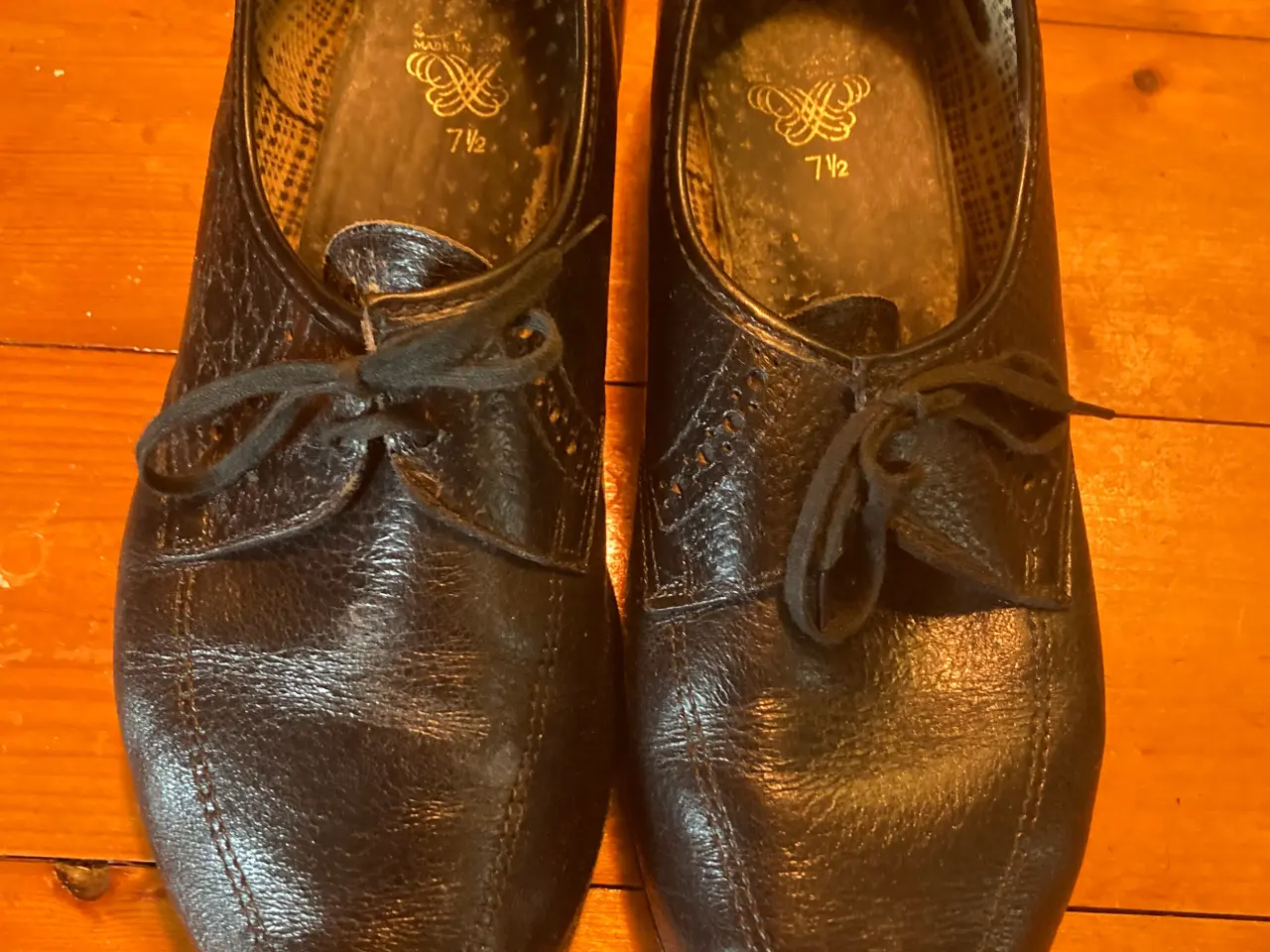 Billede 1 - Vintage damesko str. 7 1/2