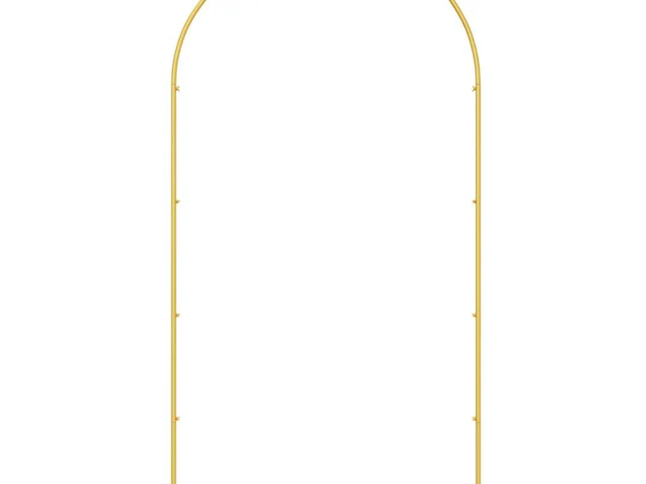 Billede 2 - Bryllupsbue i guld - stål, 100 × 39 × 200 cm