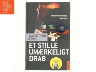 Et stille umærkeligt drab af Lene Kaaberbøl, Agnete Friis (Bog)