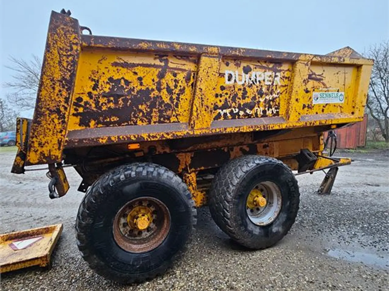 Billede 8 - ABC 23 tons - Morsø tipvogn / Dump trailer