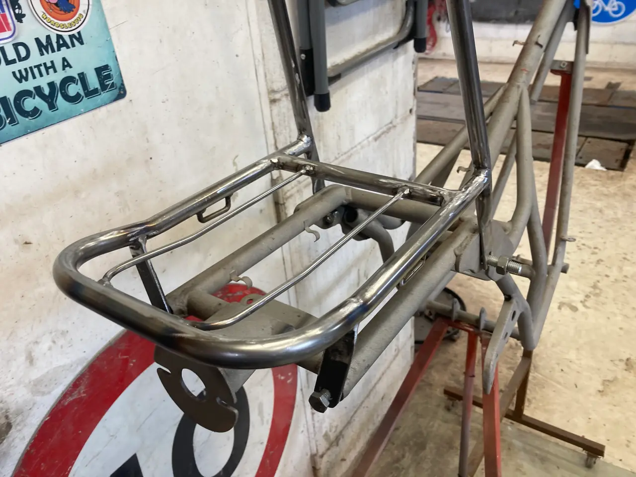 Billede 2 - Fantic Chopper sissybar 