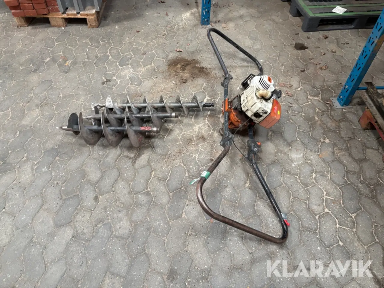 Billede 8 - Pælebor Stihl 4308 med 3 bor