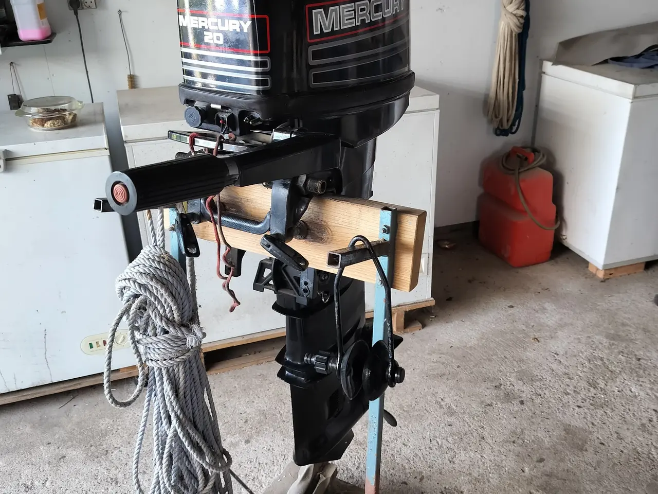 Billede 3 - 15 Fods Glafiberjolle +20 Hk Mercury. +Trejler 