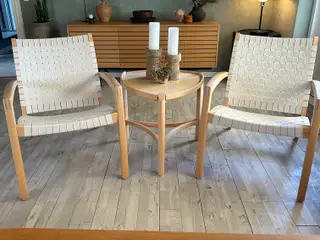 2 Morten Gøttler Luna loungestole og 1 Axel Christ
