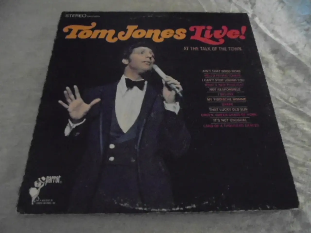 Billede 1 - LP: Tom Jones Live at the Talk of the Town