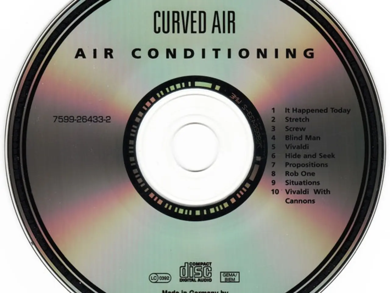 Billede 3 - Curved Air – Airconditioning – CD