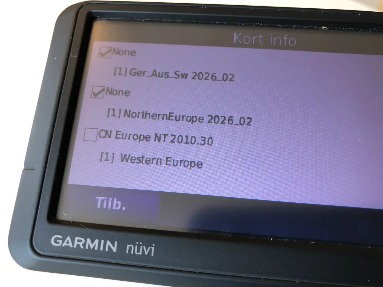 Billede 3 - Garmin Nüvi 245W med 2026 OpenMapChest kort