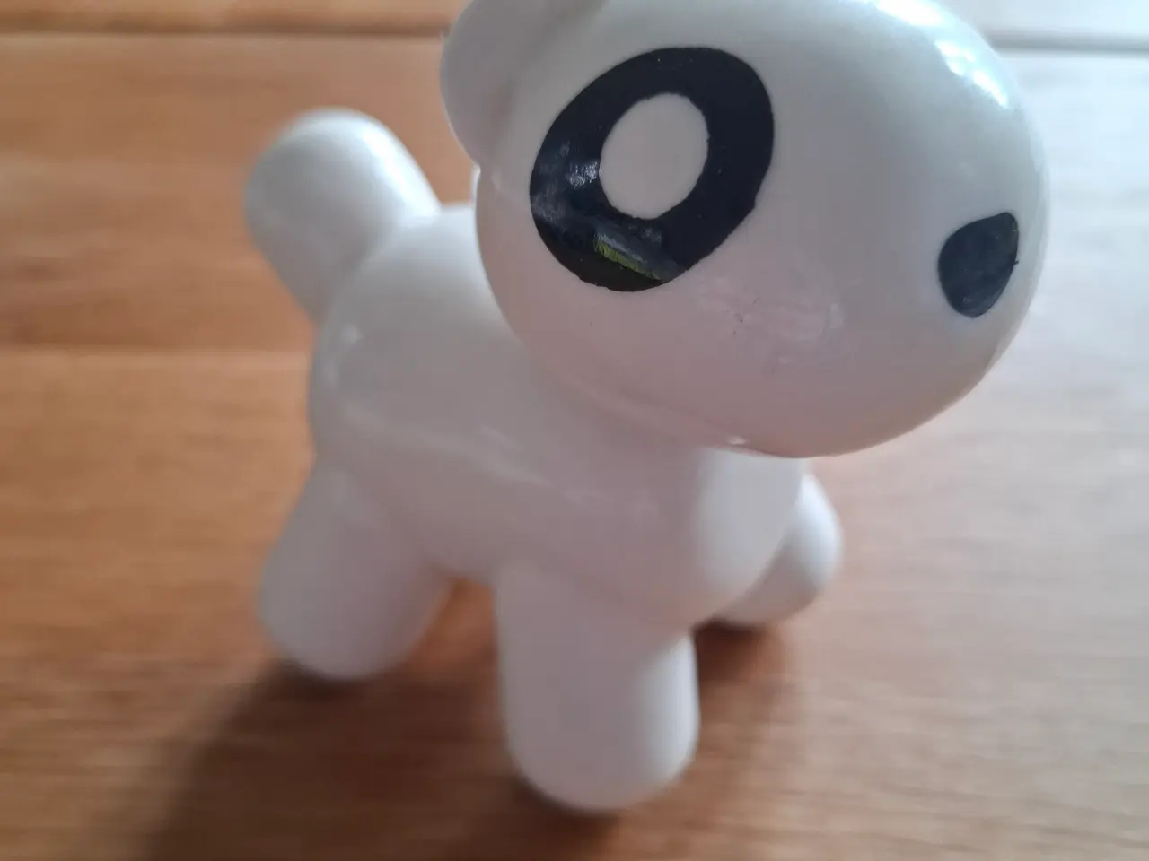 Billede 1 - Porcelæn figur hund hvid