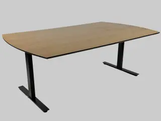 Dencon Delta Bord – Natur/Sort Stel 200x100x74 cm