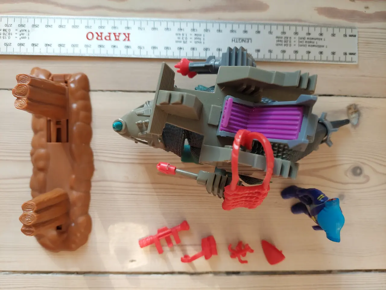 Billede 4 - Dino-Riders - Monoclonius med Mako-figur