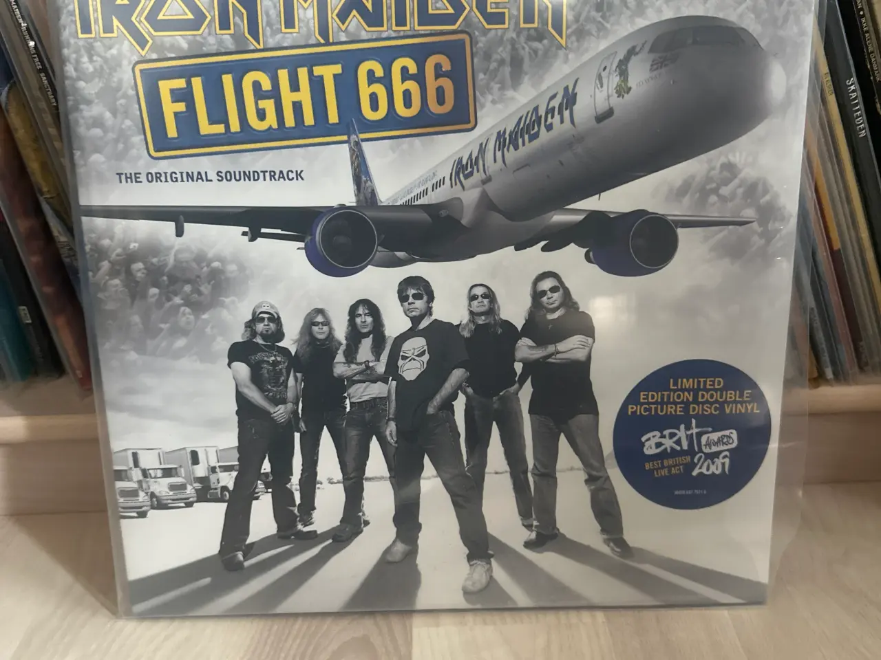Billede 1 - Iron Maiden. Flight 666 pictor disk