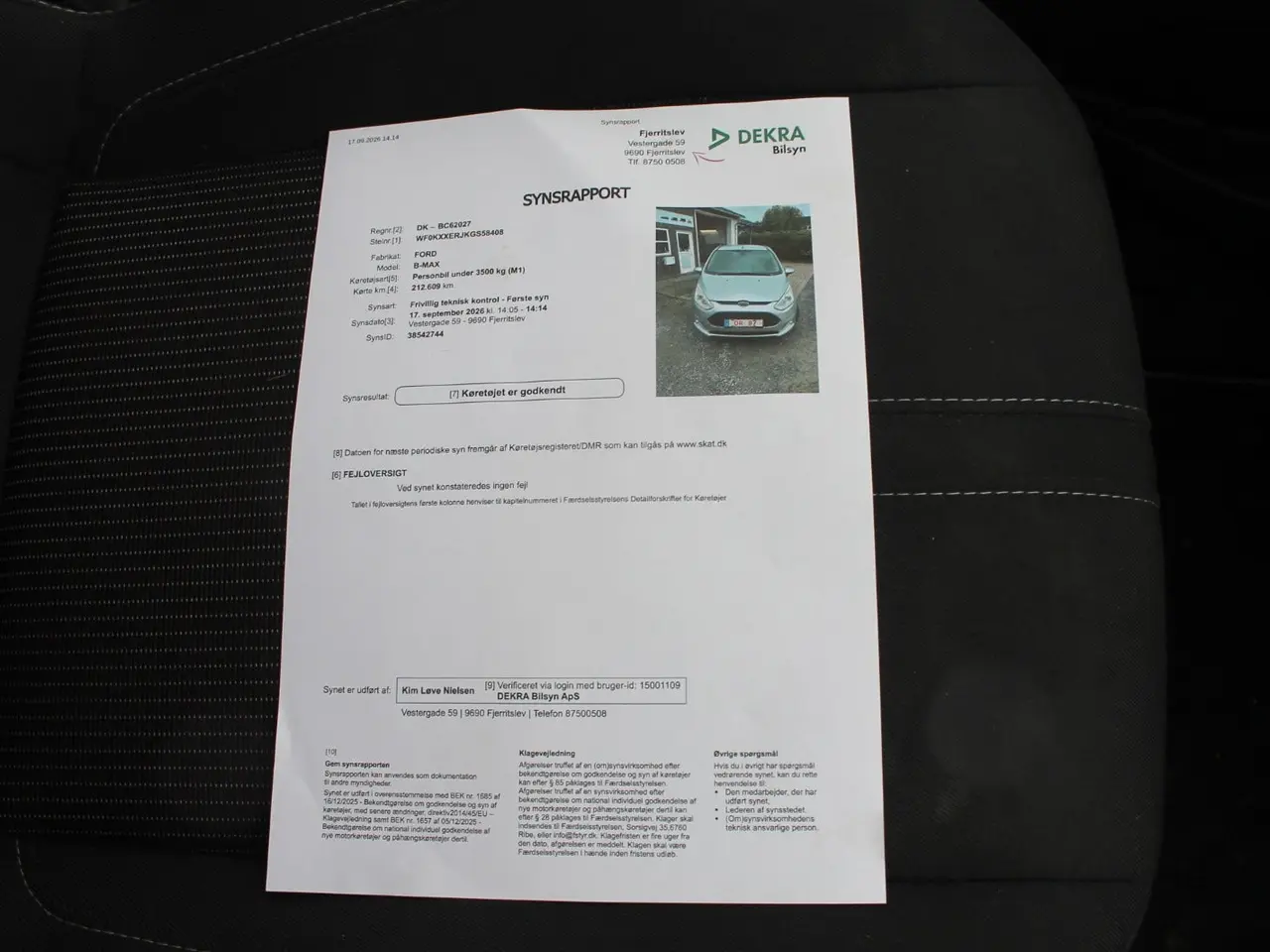 Billede 11 - Ford B-MAX 1,6 Ti-VCT 105 Titanium aut.