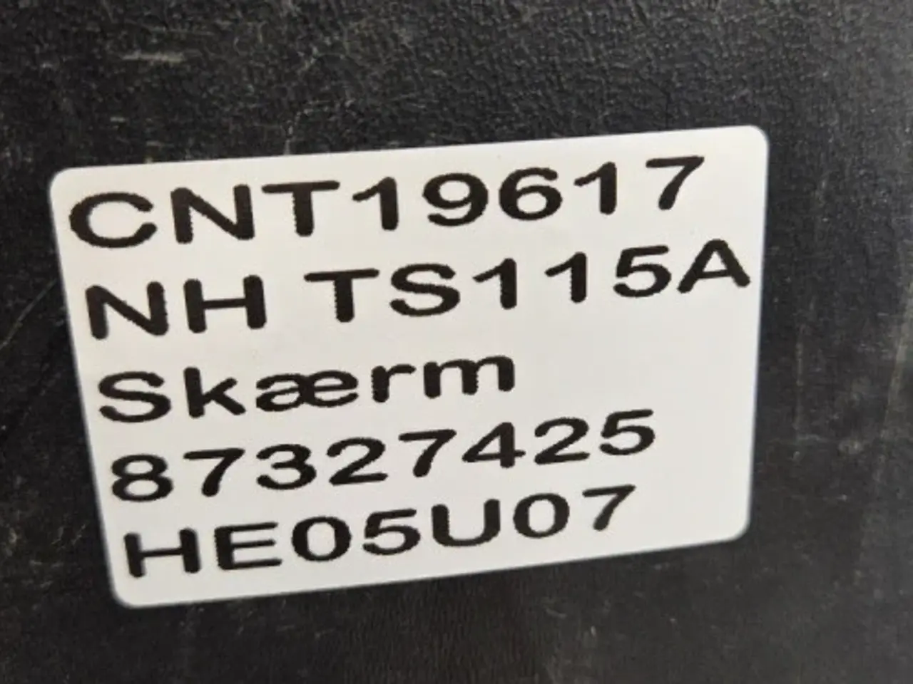 Billede 9 - New Holland TS115A Skærm 87327425