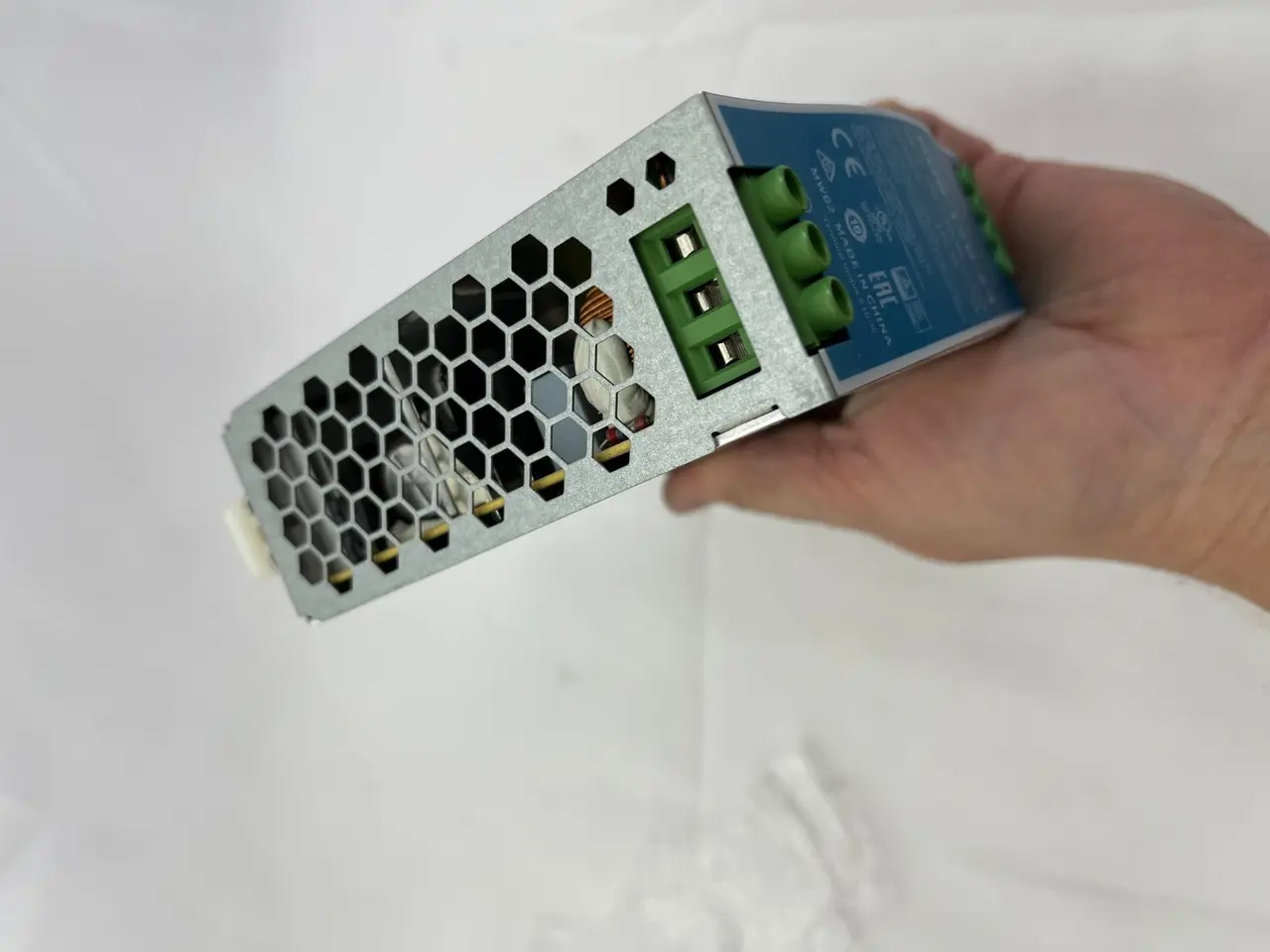 Billede 8 - Mean Well NDR-120-24 DIN Rail strømforsyning 24V