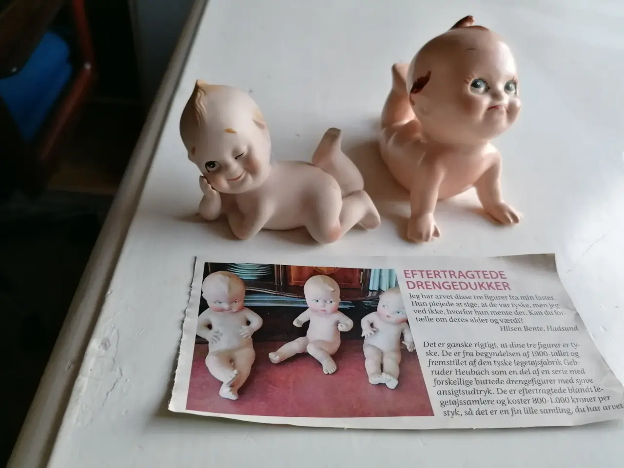 Billede 1 - Porcelænsfigurer. Antikke.