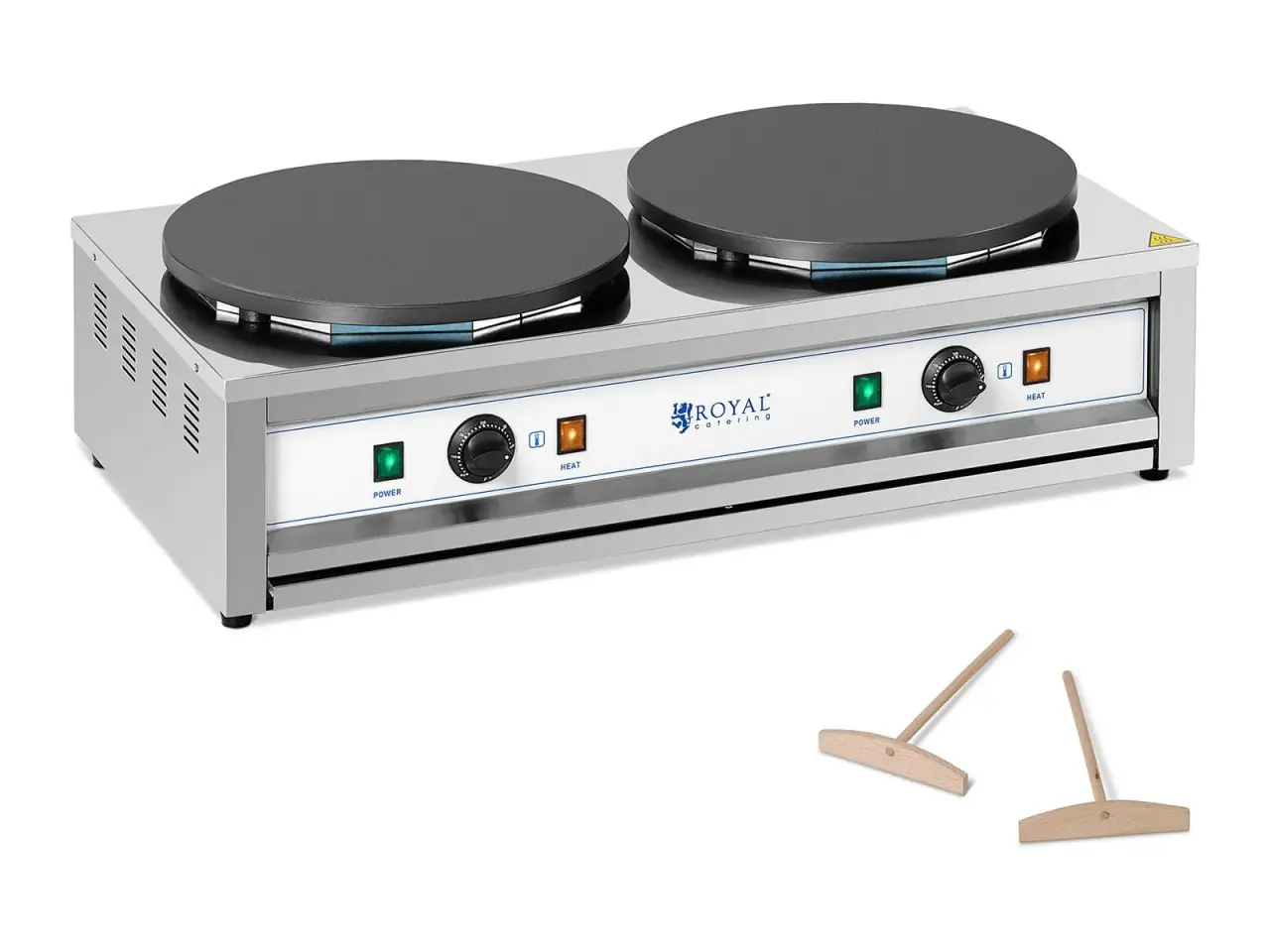 Billede 1 - Dobbelt Pandekagepande (2x 3000W)