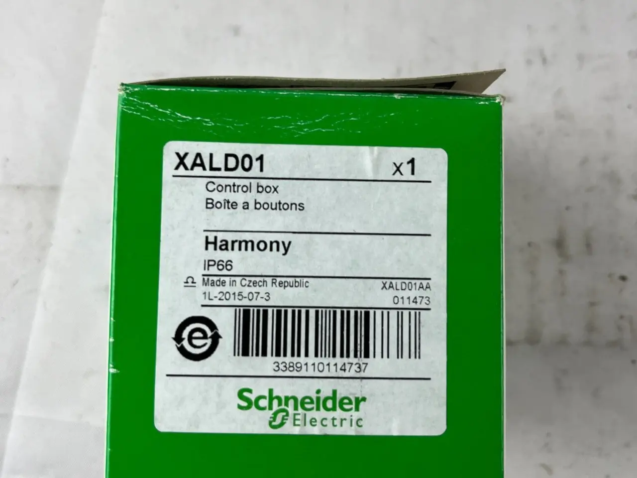 Billede 2 - Schneider Electric XALD01 Harmony XAL 1‑Hole Empty