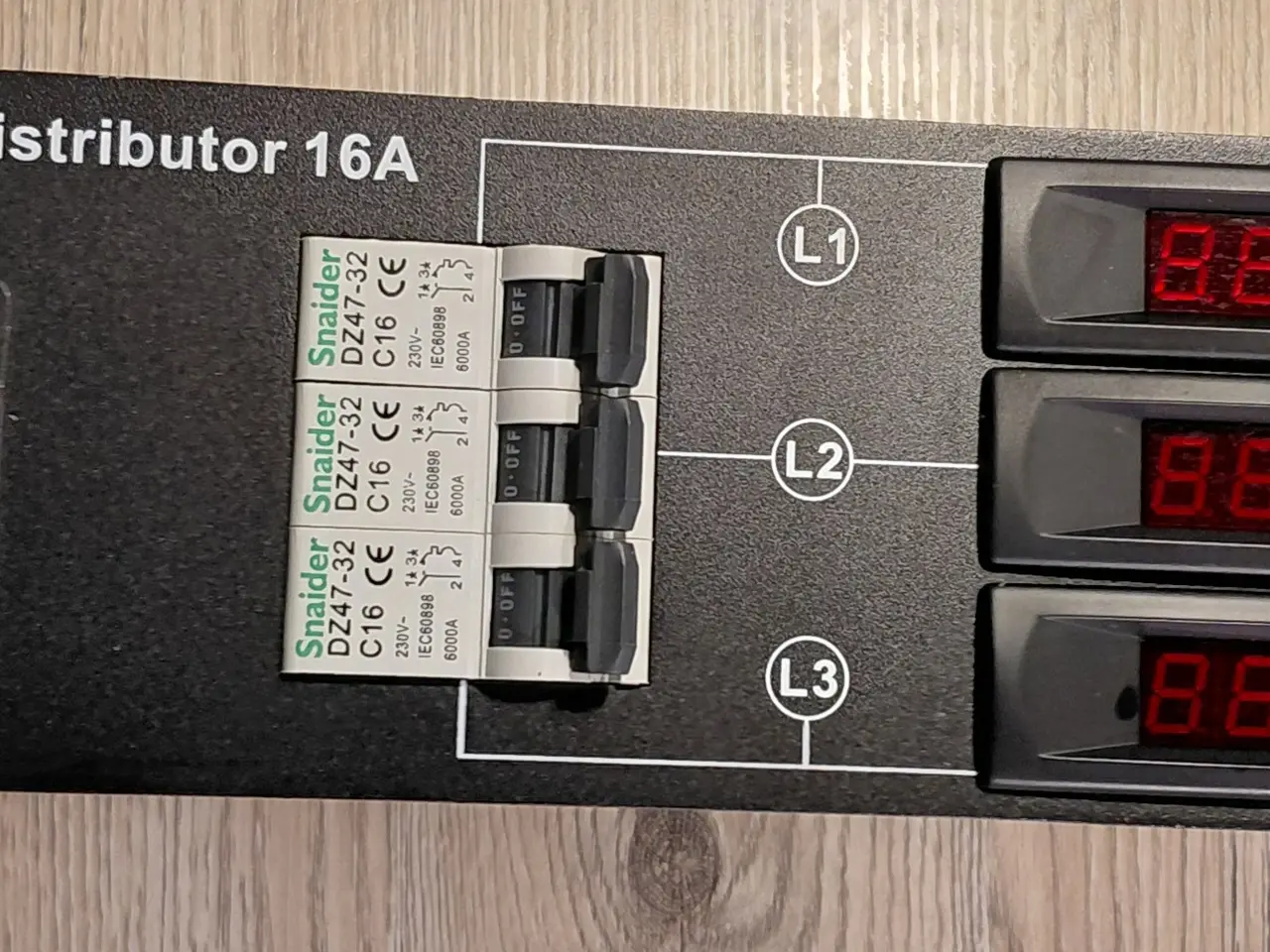 Billede 2 - Botex PSA 161 Power Distributor 16A