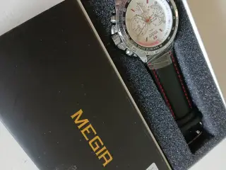 MEGIR Tachygraph armbånds ur racing white