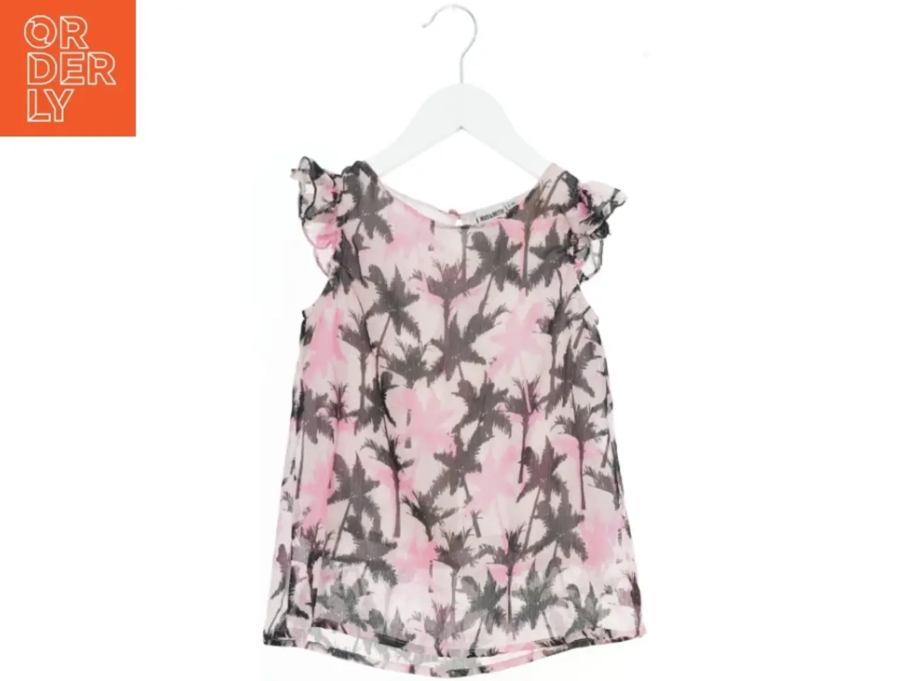 Billede 1 - Sommerbluse med tropisk print fra VRS (str. 122)