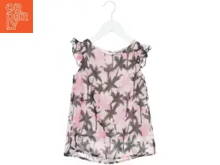 Sommerbluse med tropisk print fra VRS (str. 122)