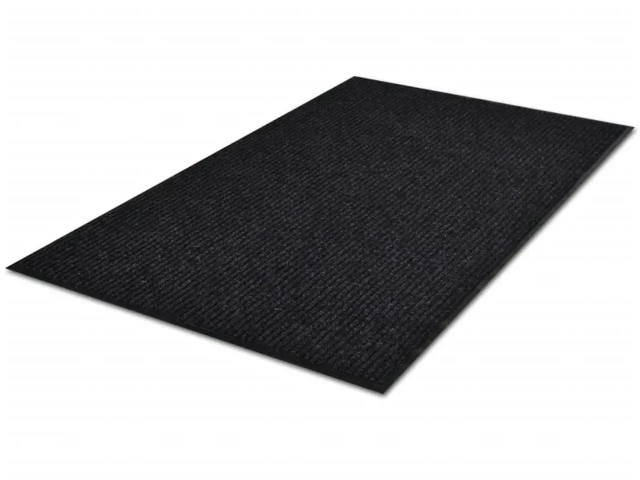 Billede 4 - Dørmåtte sort 90 x 60 cm med PVC-bagside