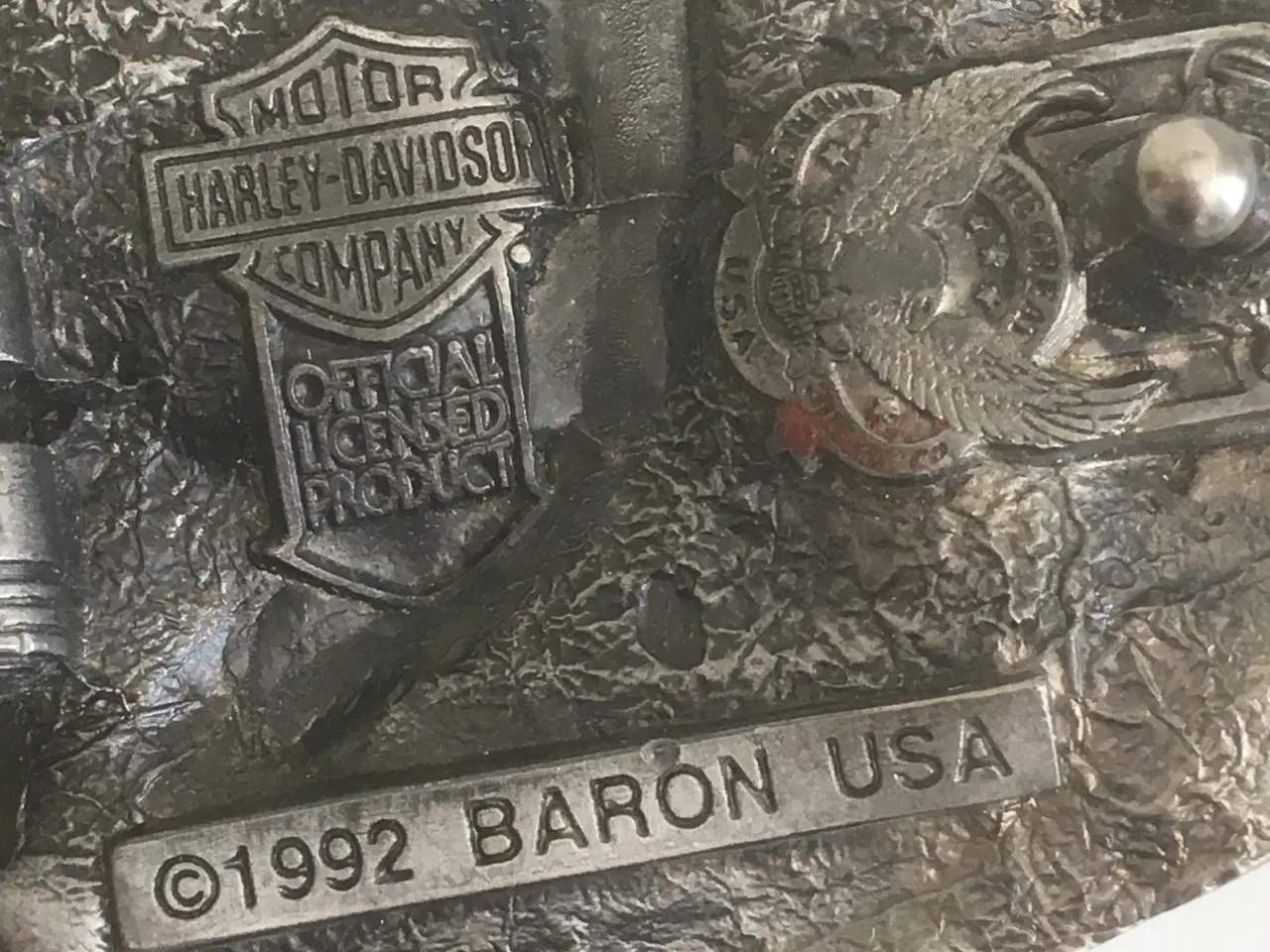 Billede 7 - harley davidson bæltespænde bælte livrem emblem