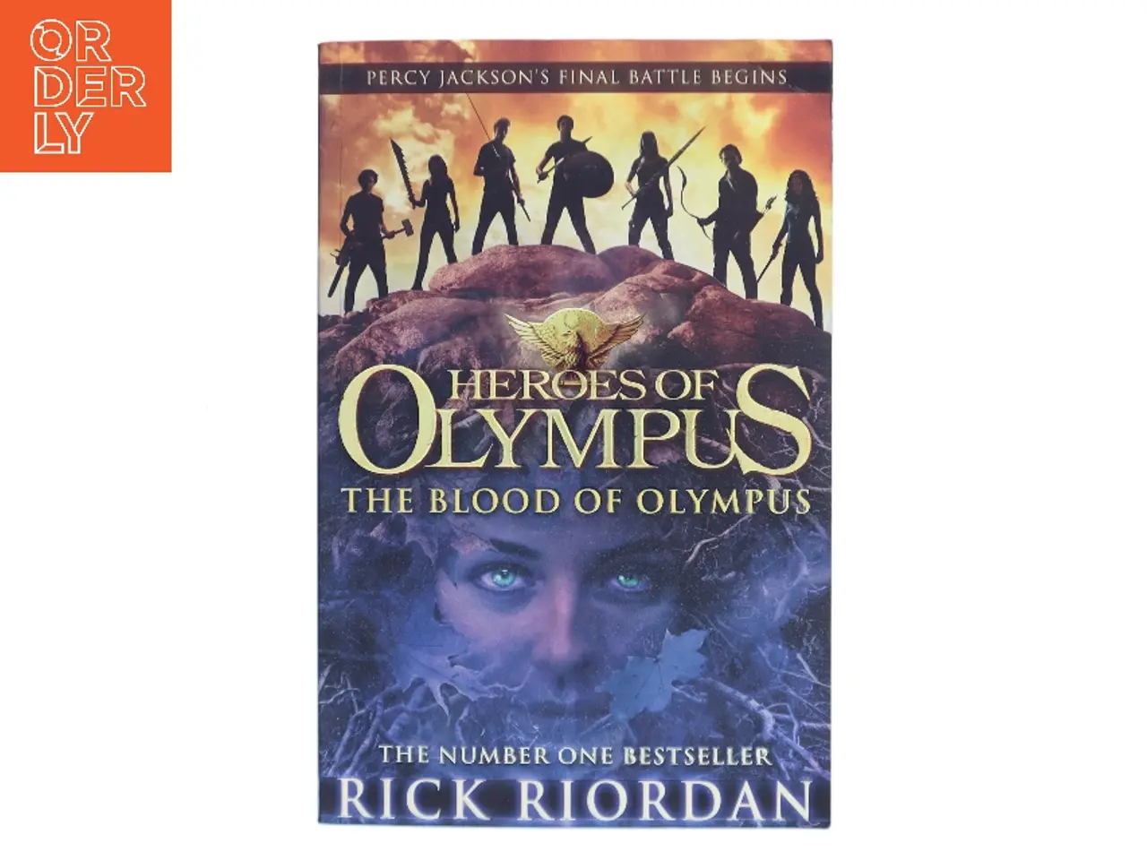 Billede 1 - The blood of Olympus af Rick Riordan (Bog)