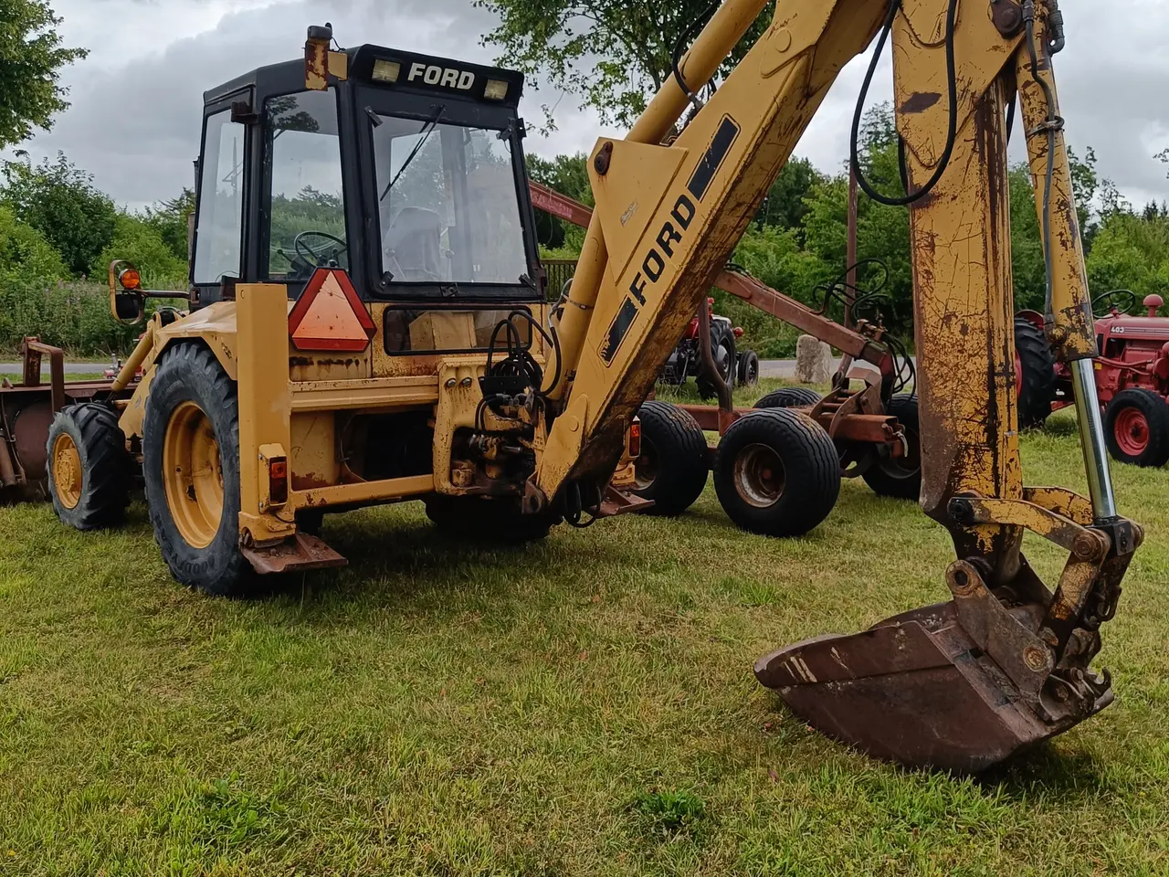 Billede 5 - Ford 655 Rendegraver