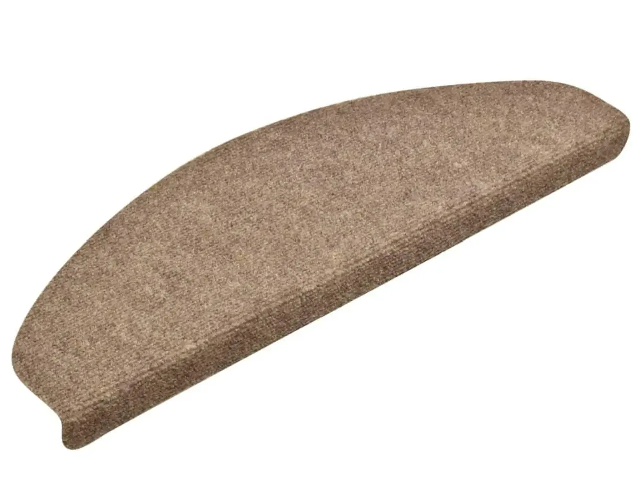 Billede 3 - Trappemåtter selvklæbende 15 stk. 65x21x4 cm beige halvrund store
