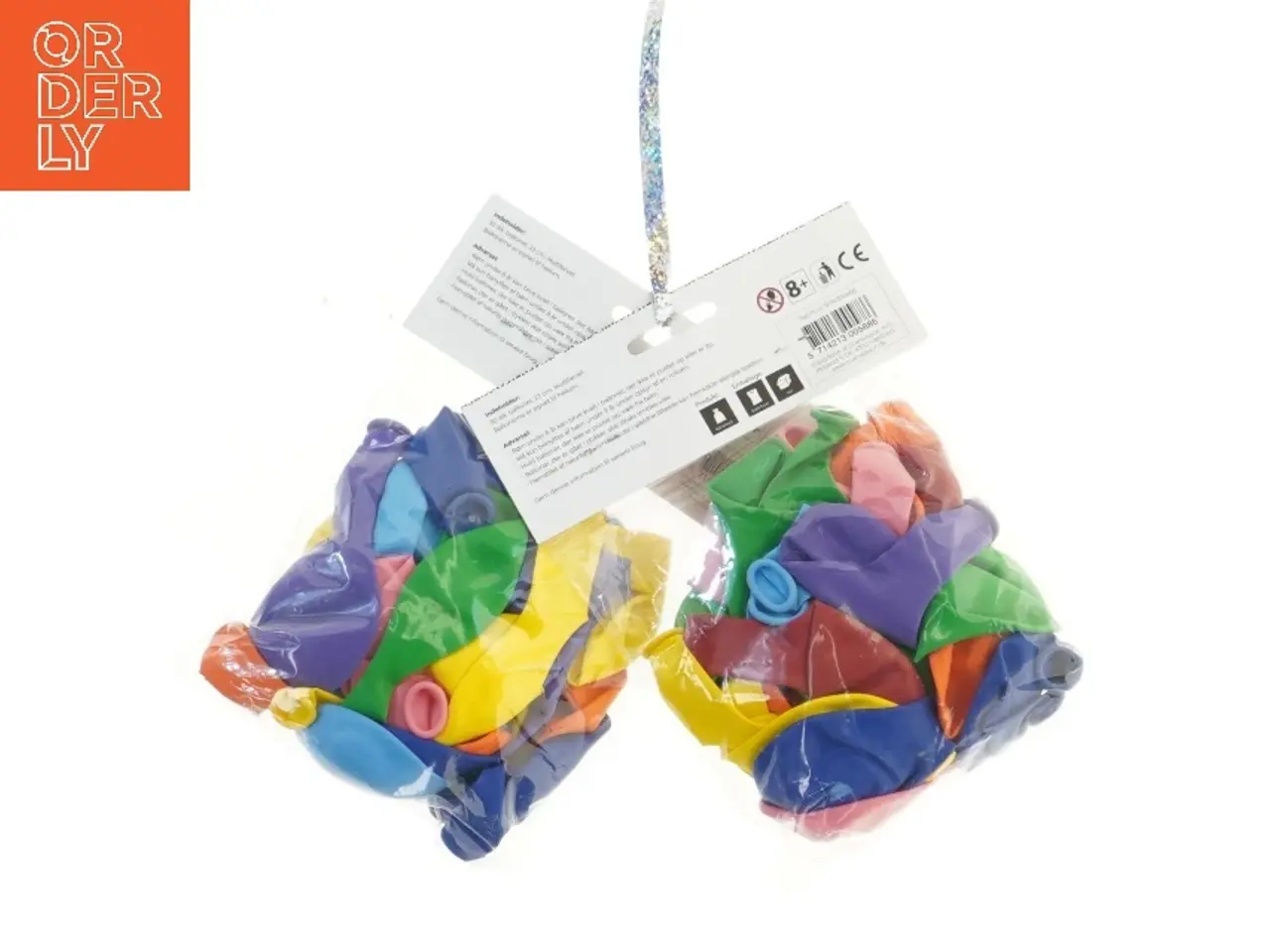 Billede 2 - Blandede balloner 23 cm (str. 2x30 stk 23 cm)