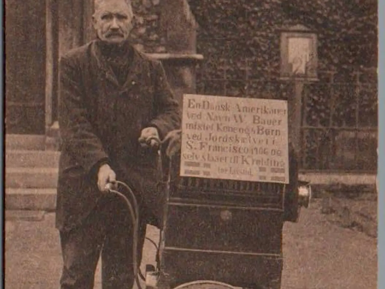 Billede 1 - Jordskælv - San Francisco 1906 - Dansk Amerikaner - U.SA. - Ubrugt