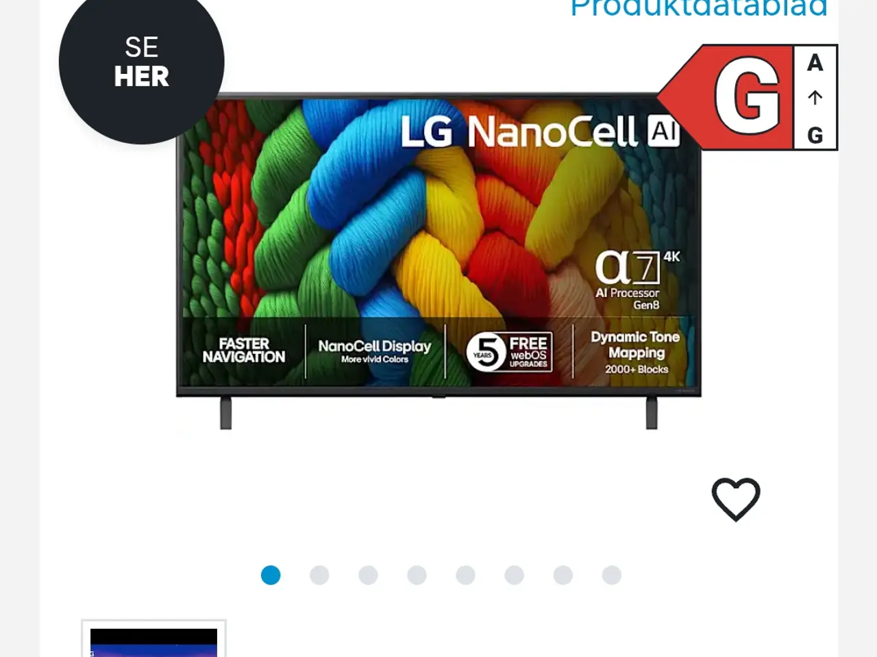 Billede 6 - Lg nanocell tv 43 tommer
