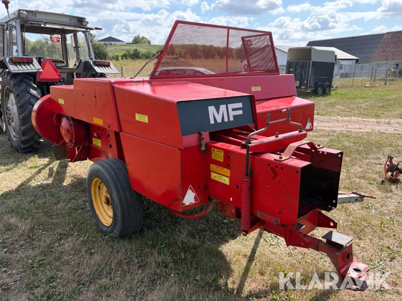 Billede 3 - Ballepresser Massey Ferguson 128